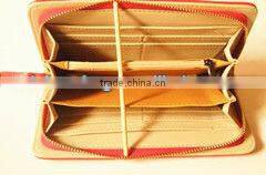 2013 fnew style pu leather girs pocket wallet