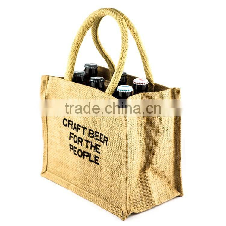 Popular mini wine bottle bags,jute bags wine bottle bags,fabric wine bottle bags
