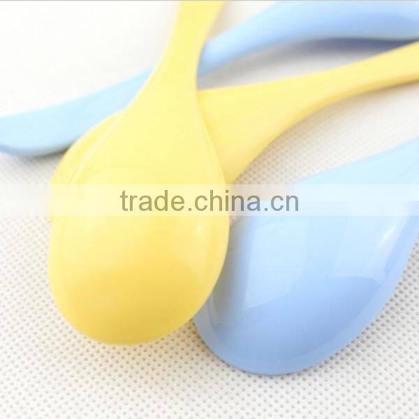 wholesale 3color plastic spoons/wholesale food grade plastic spoons custom/custom food grade plastic spoons wholesale