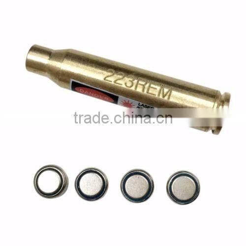 Hunting 223 REM Laser Bore Sight Red Dot Cartridge Bore Sighter