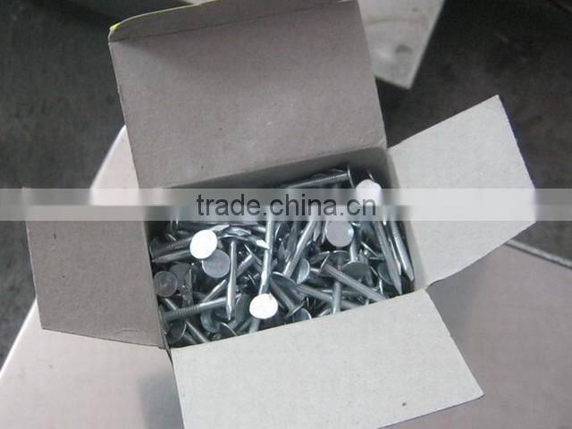 Iron roofing felt nails