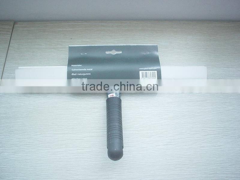 metal steel iron head white rubber squeegees for floor and window cleaning