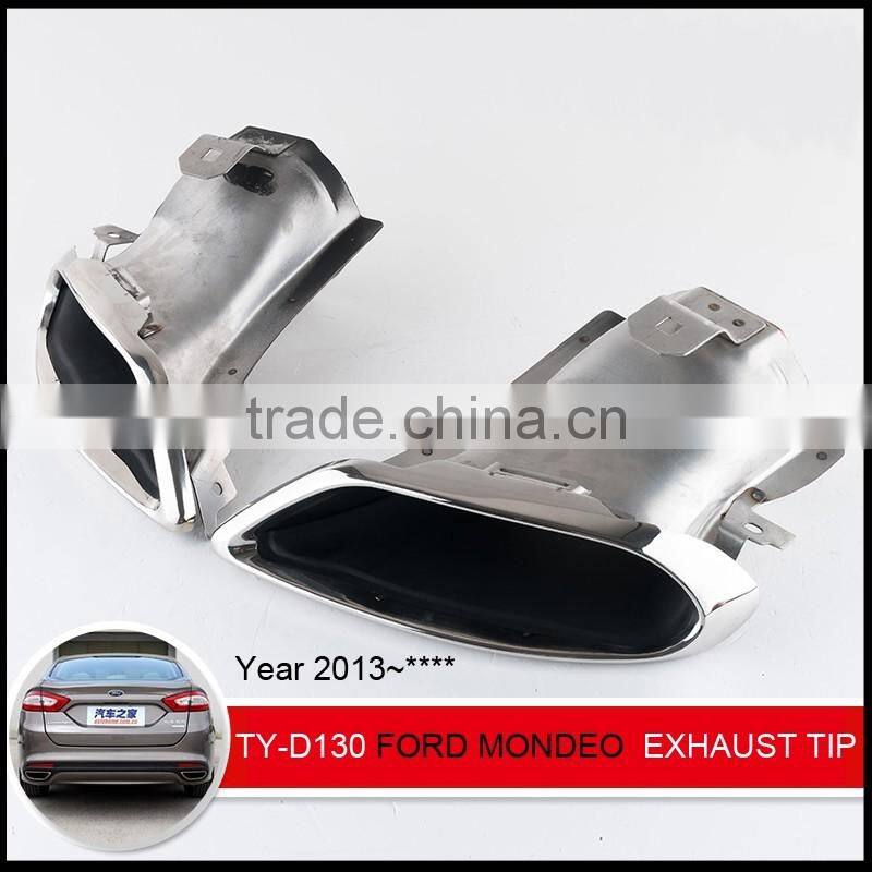 tuning stainless exhaust dedicated tips for Ford Mondeo