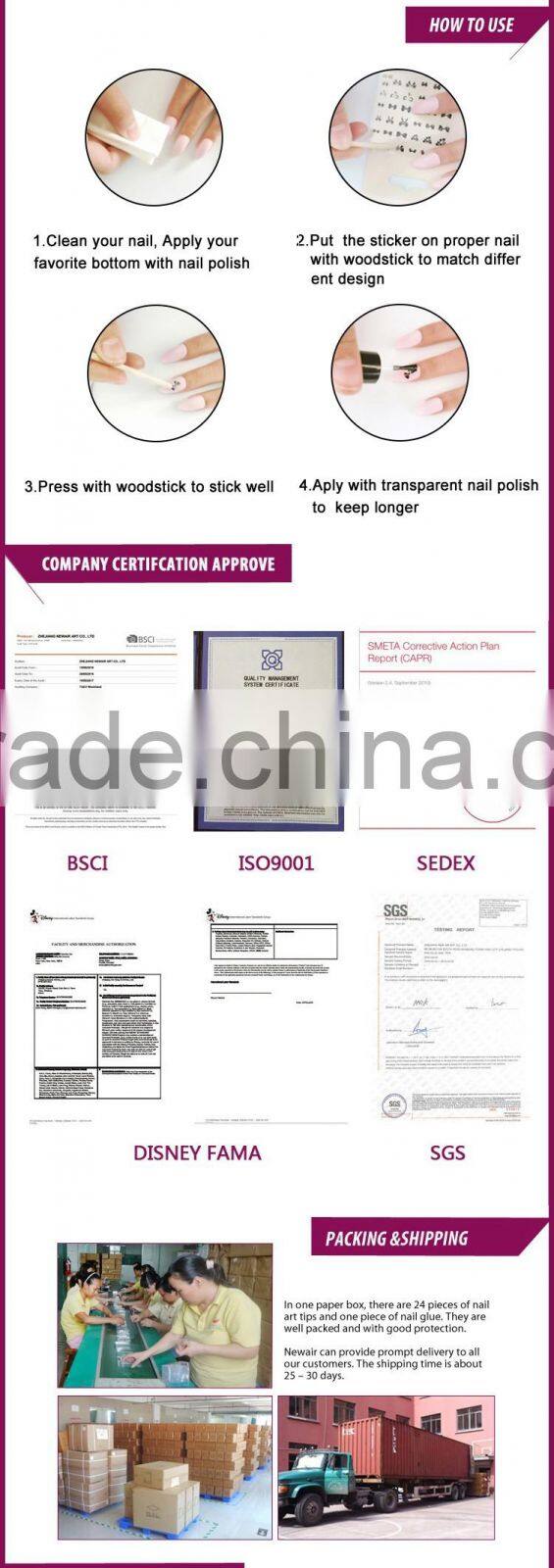 New Air Hot Selling Nail Art For Stickers 3d Diamond Nail Stickers