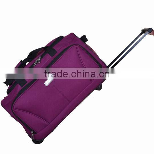 Pressional stock luggage trolley bag supplier from china
