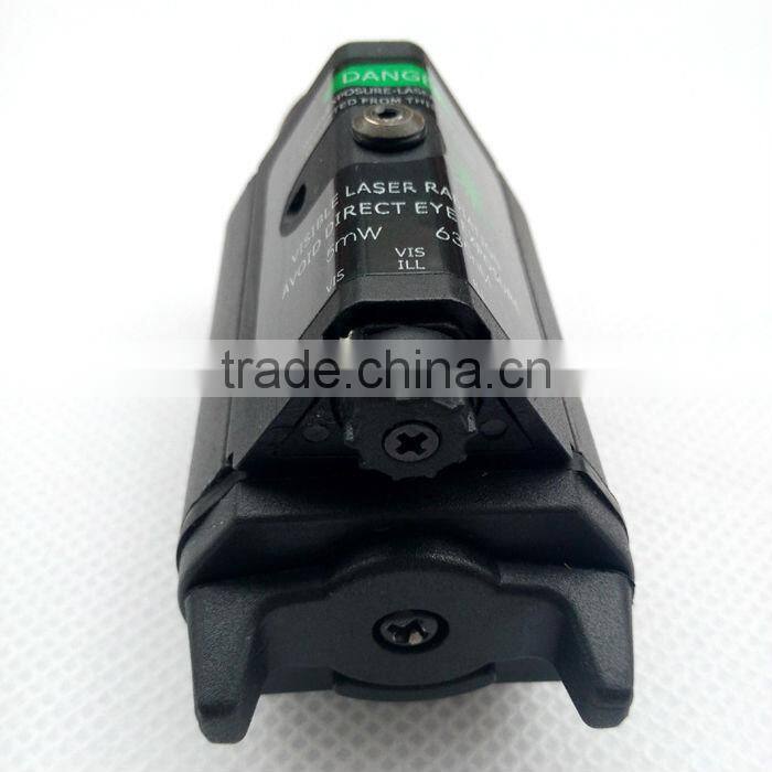 Tactical hunting green laser sight and 200 lumen CREE Q5 LED light combo with strobe laser