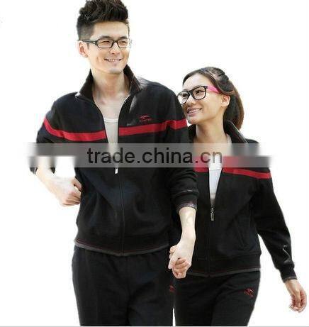 hot selling men's tracksuits,sport suit with factory price,couple tracksuit