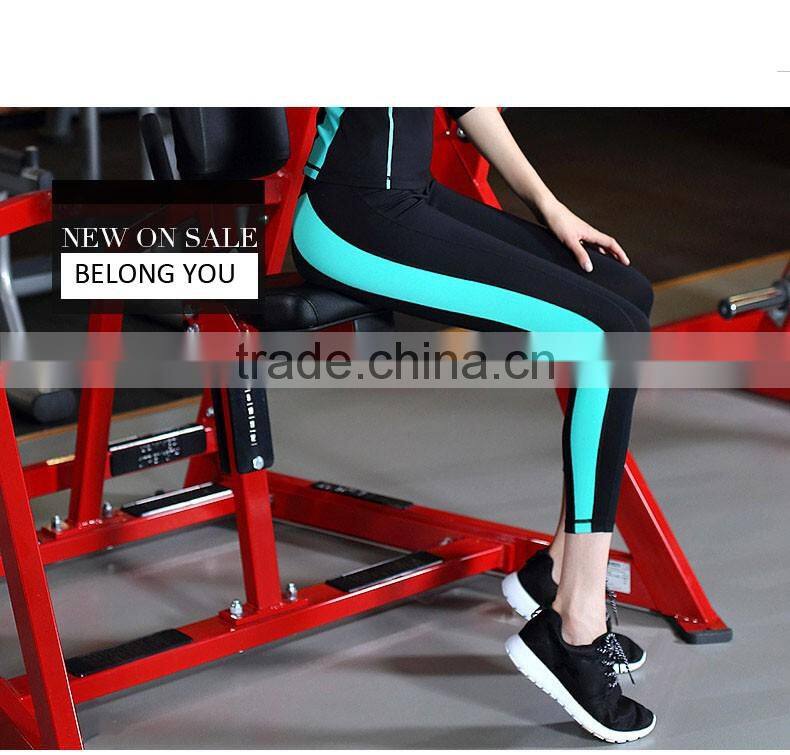 top quality active work out yoga wear&fittness ladies capri trousers, fitness clothes, activewear