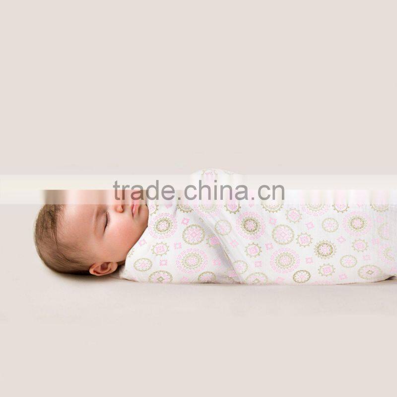 2014 Hot-sale Wholesale Multi-functional 100% cotton muslin wraps,wrist wraps,baby muslin wrap