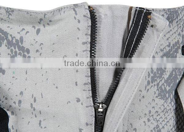 Hot selling women new model modern skirt winter long a-line straight tube skirt waist belt print skirt