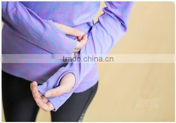 wholesale sexy running cheap purple t-shirts foe women