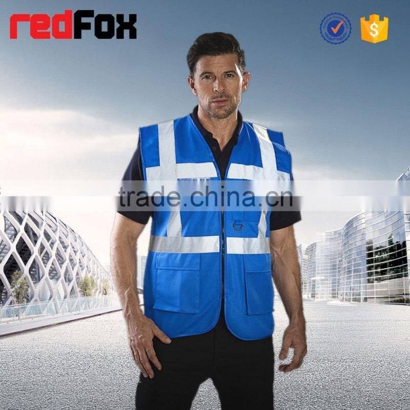 hi vis volunteer aprons with custom logo