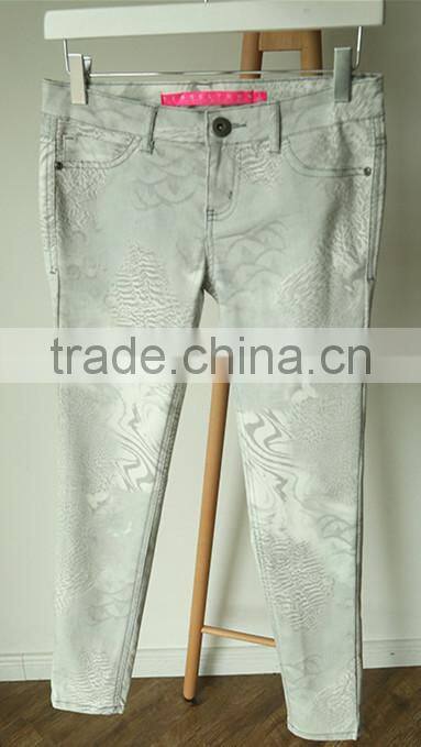 2015 new style pants tie dye jeans tie dye pants