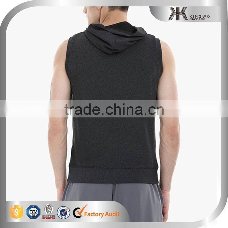 OEM & ODM China Supplier OEM Sleeveless Sweatshirt Hoodie Man Hoody
