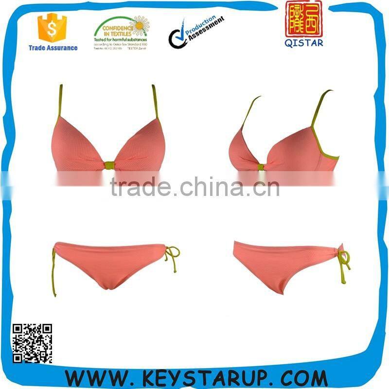 New Style Colorful Sexy Lady Neoprene Bikini