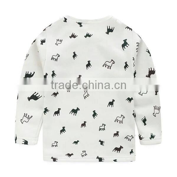 2016 Printed Running Horse Tee Baby Boy Children Clothing T-Shirts 0-24M