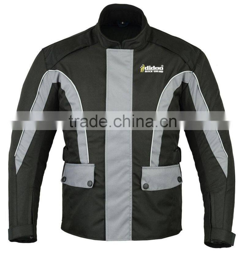 Leather motorbike Motorcycle Armour jacket