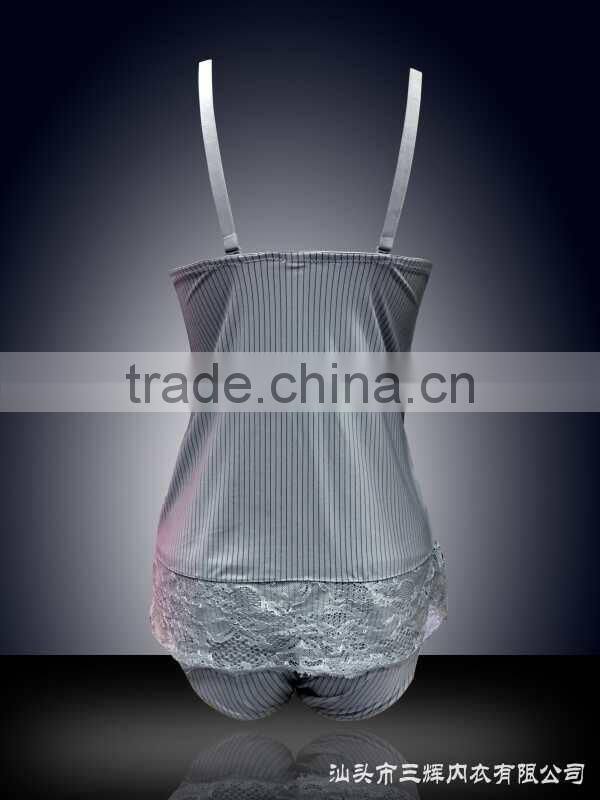 Lovely sleepwear night babydoll 2016 new designs Aifanouro Chinese factory