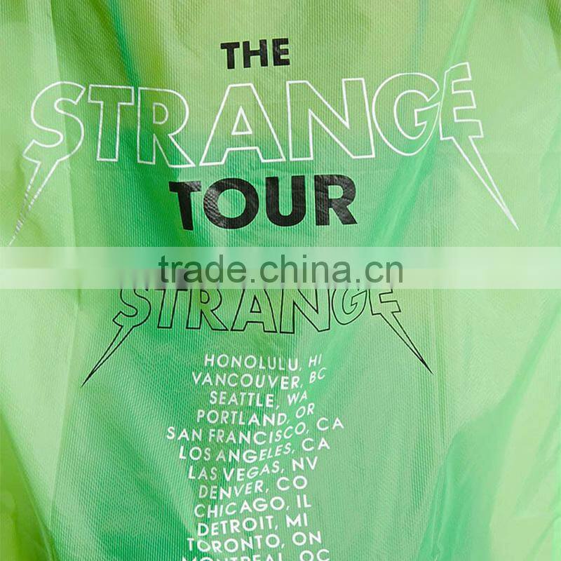 Lightweight outdoor waterproof rain hoodie ladies transparent nylon jackets