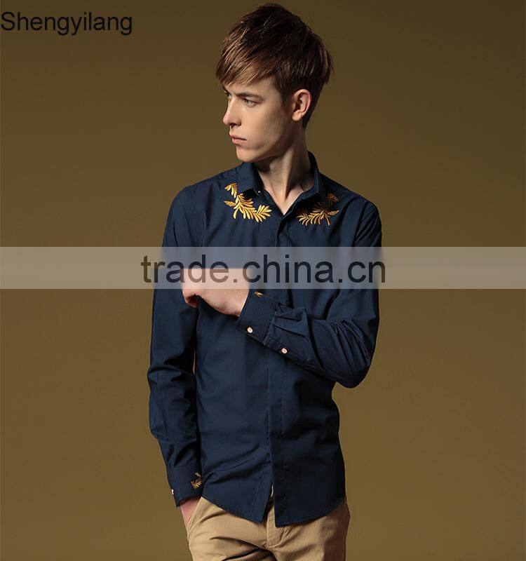 Wholesale custom fashion shirts for men china manufacturers