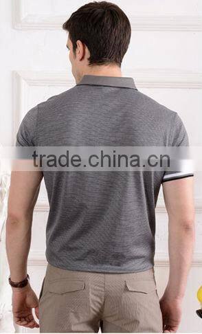 Custom Blank Elegant Mens Polo T Shirt 100% Cotton Manufacturers