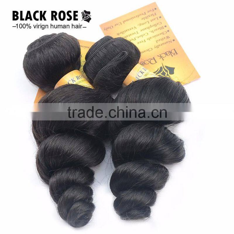 Unprocessed Peruvian Loose Wave Hair Peruvian Human Hair Extension