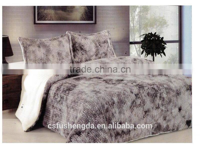 new design super soft with filling quilt for european market