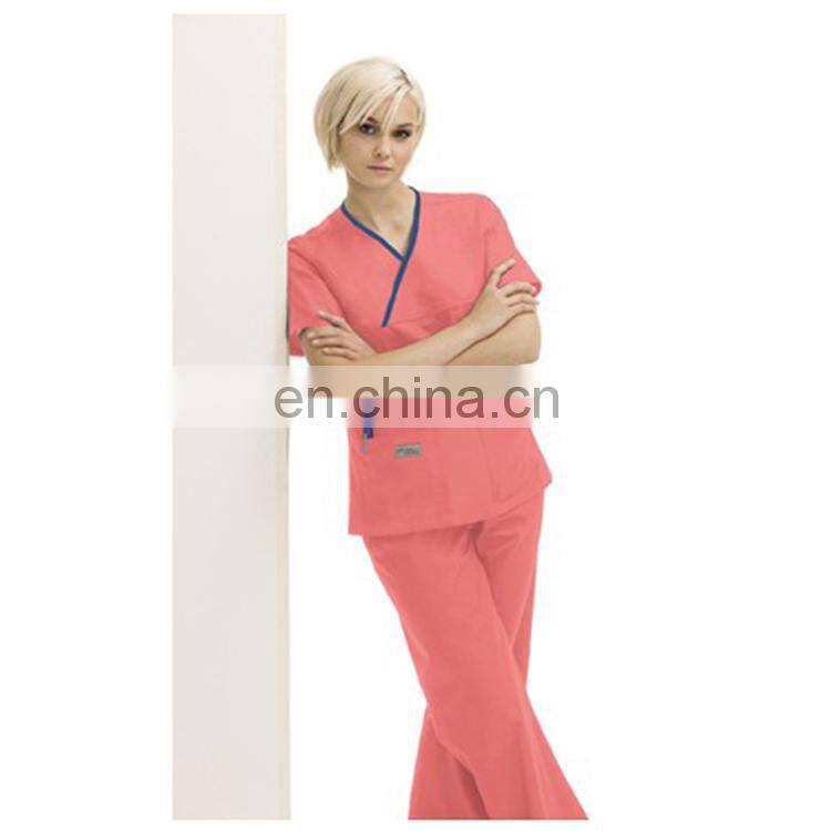 Cheap Hospital Nurses scrub suit designs with Hospital Staff Uniforms scrubs for women