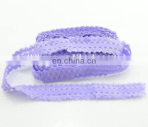 6/8" Elastic Spandex Band Floral Lace