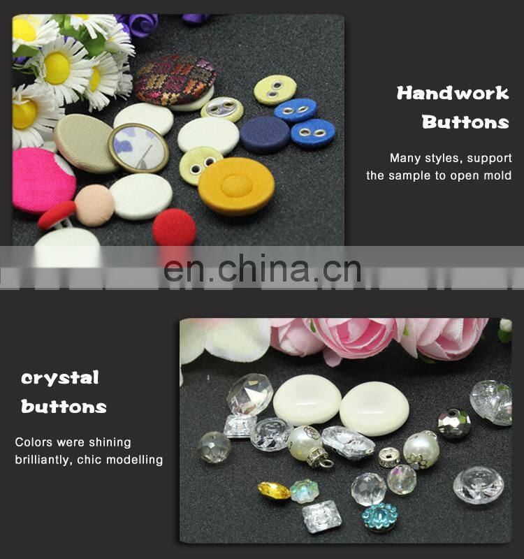 natural Butterfly pattern gold sewing buttons for coat