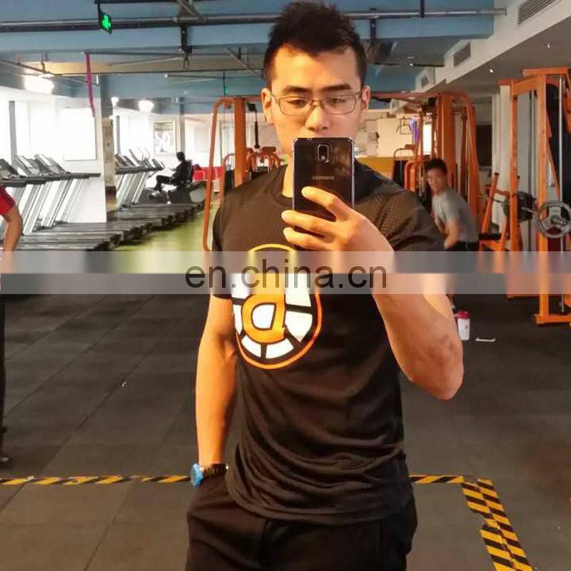 NHL Boston Bruins Body Building Gym Training T-Shirt
