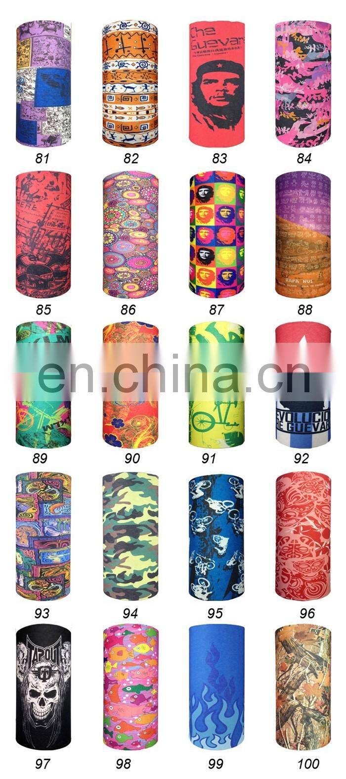 paisley printed scarf high quality digital printing riding headscarf tube bandana