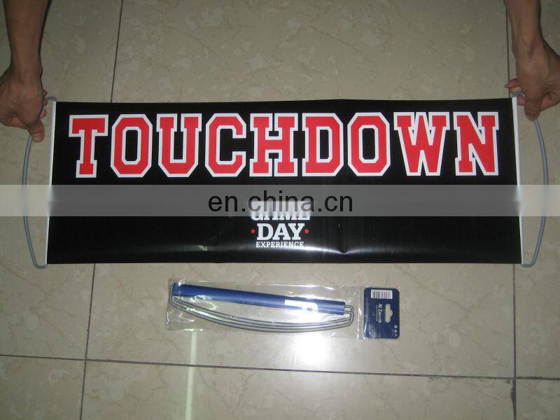 2 sides print digital print custom hand scroll up banner