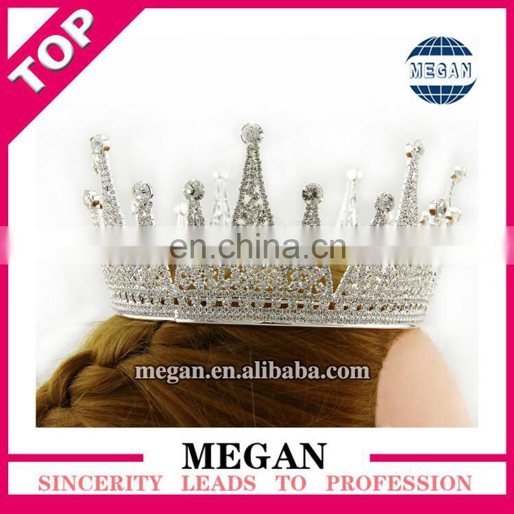 High quality rhinestone baby tiara crown bridal tiara crown