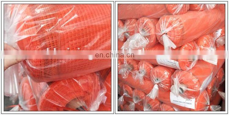 High quality construction plastic orange safety net for building protect