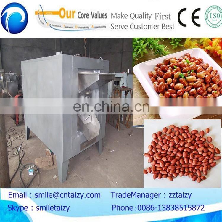 commercial peanut butter processing line peanut roasting machine