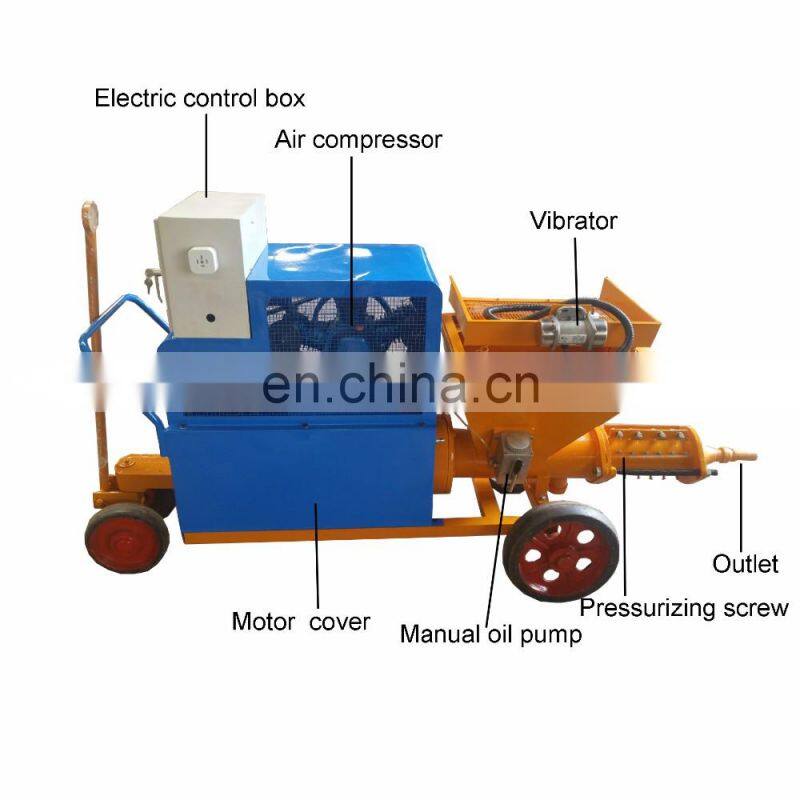 Small Sprayer Mortar Cement Plastering Machine China
