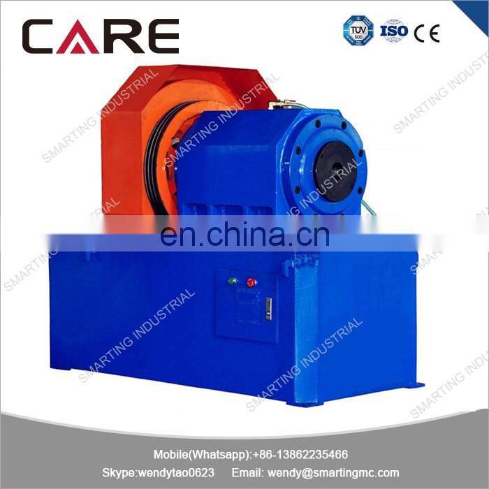 Manual feeding hydraulic stainless steel tube swaging machine for taper reducing