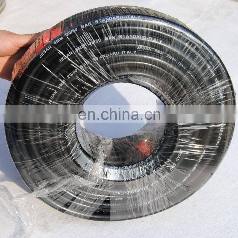50 Meter Roll 8mm Nylon Reinforced Black Flexible PVC LPG Gas Hose For Gas Oven, PVC Gas Hose, PVC LPG Propane Gas Hose