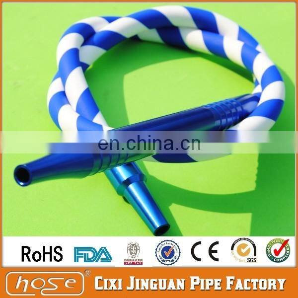 Export England 1.5Meters Food Grade Many Colors Washable Portable Hookah Shisha Pipe Silicone Hose Shisha Silicone Hookah Hose