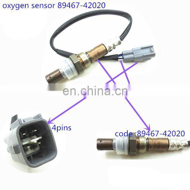 Hengney Original Quality 89467-42020 For RAV 4 2.0L 2001-2003 oxygen Sensors O2 Sensor Lambda
