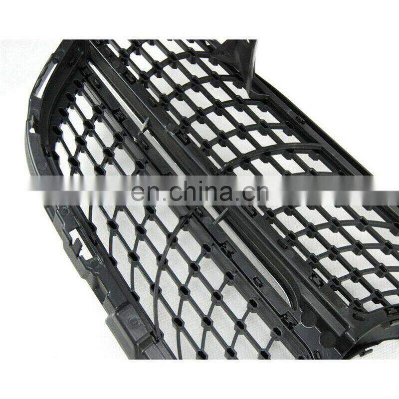 Black W/Diamond Front Grill Mesh Vent Grille 16-18 For Benz GLC X253 AMG YL4/250