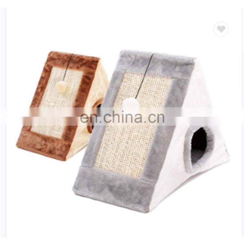 Hot Sale Eco Friendly Multi-functional House Fleece Bedding Products Pet Bed Cat Nest