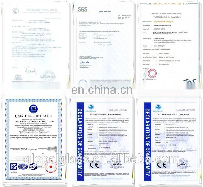 Customized China manufacturer Good Price for Ultra Clear Glass Sheet