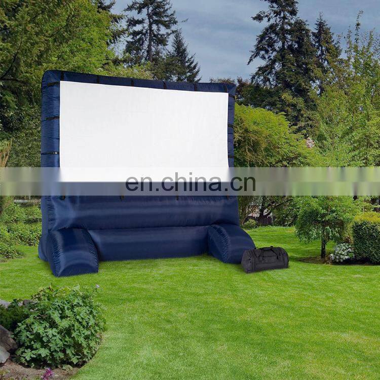 China Manufactory  inflatable movie screen air blowing inflatable projection screen for sale