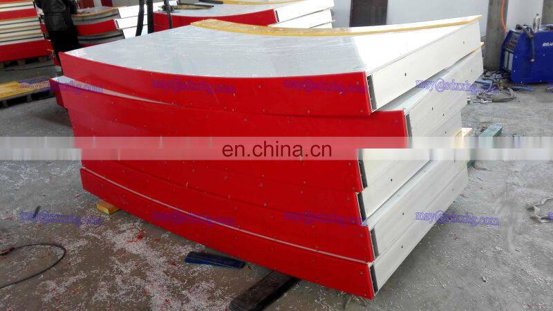 uhmwpe ice roller skate hockey boards for sale / durable hockey ice dasher board