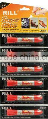 Super Glue for wood in rocket bottle