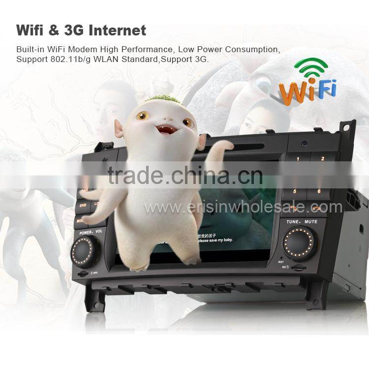 Erisin ES2508B 7" Mercedes 2 Din Car Radio with Android 4.4.4 Canbus