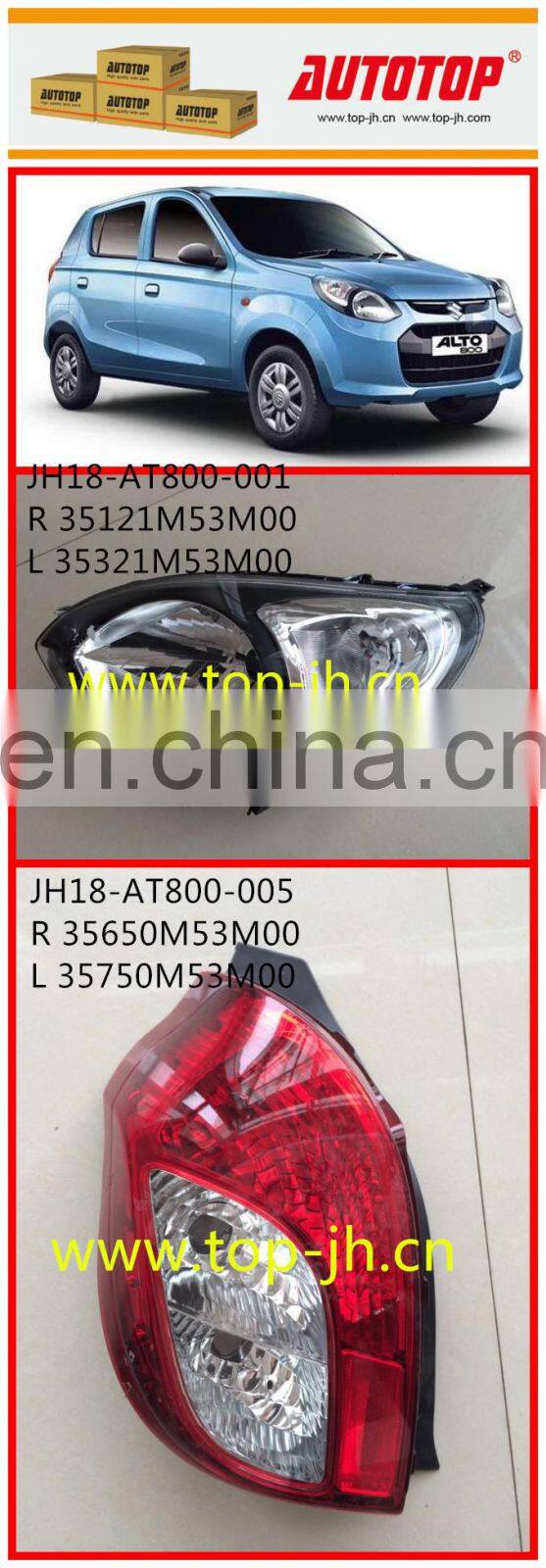 HEAD LAMP /LIGHT FOR ALTO 800 JH18-AT800-001/ R 35121M53M00 L 35321M53M00/AUTOTOP/CARVAL/JIAHONG AUTO PARTS/NEW PRODUCTS