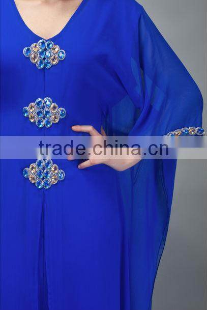 New Hot Sale Royal Blue Turkish Evening Dresses